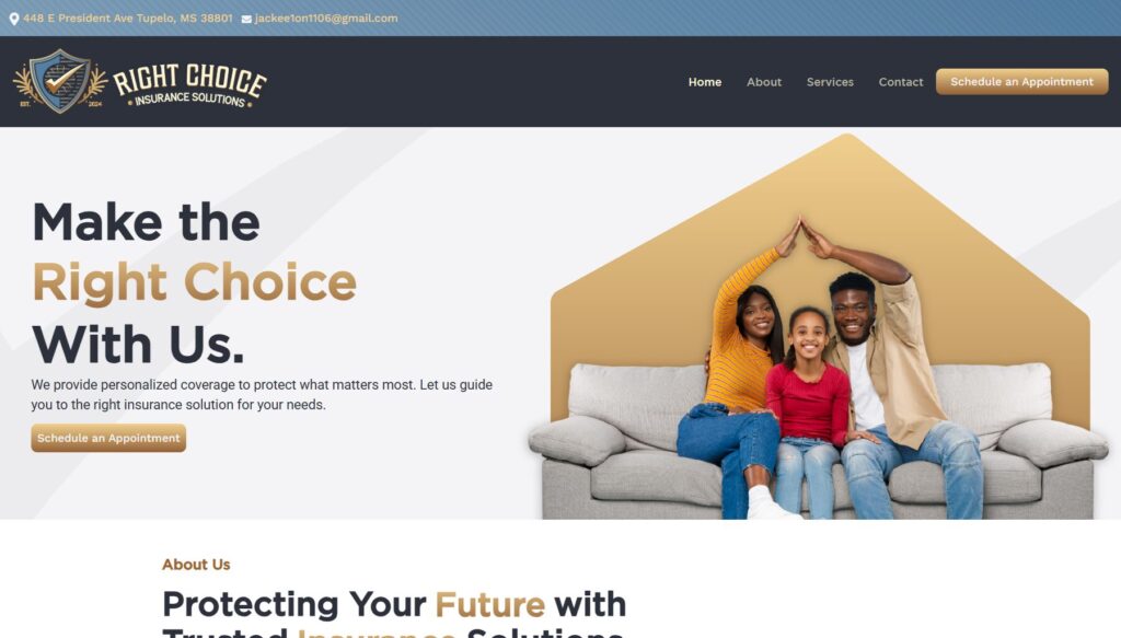 Right Choice Insurance Hero