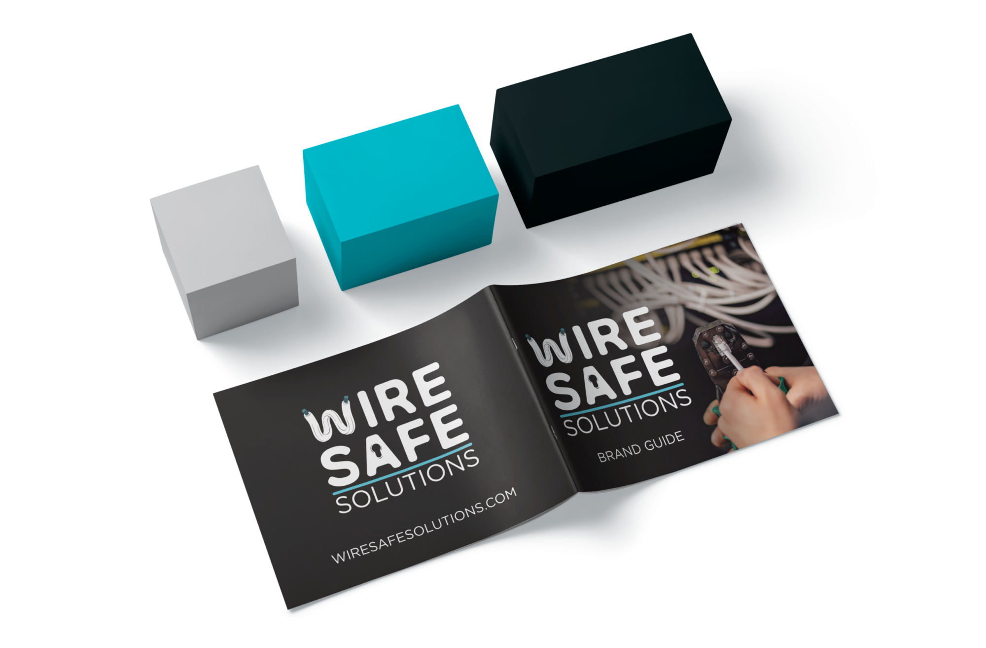 Wire Safe Solutions Branding Mockup
