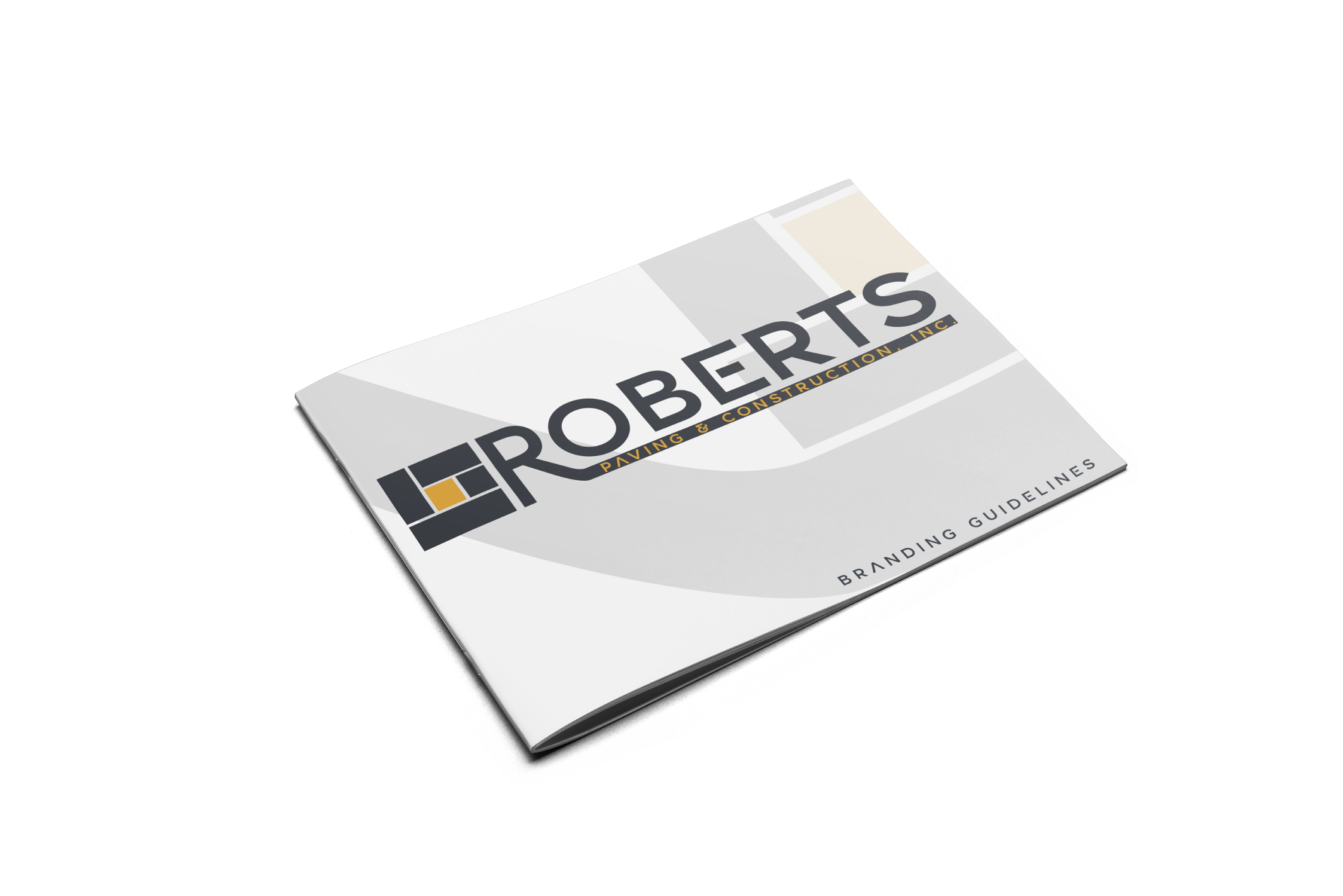 Roberts Paving & Construction Branding Mockup