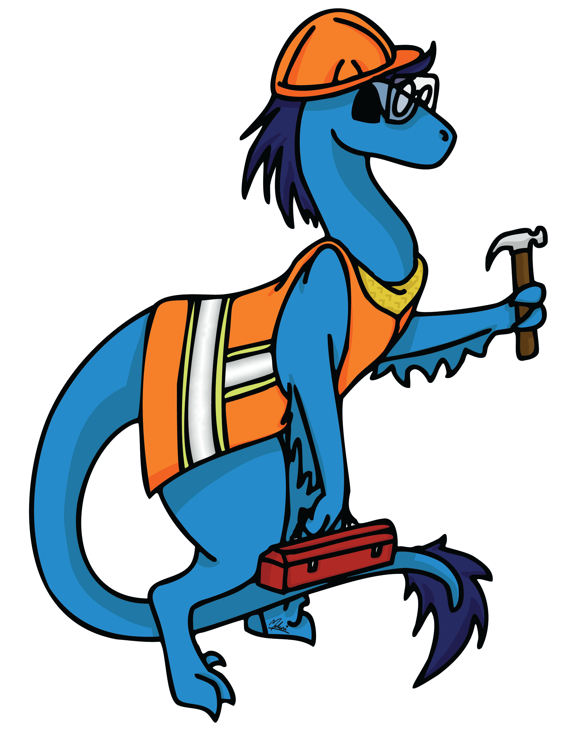 Zip the Dino is here to help construct your site
